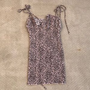 CHEETAH MINI DRESS